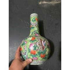 晚清同治粉彩贡盘清粉彩瓷器_旧瓷器_九龙盛世收藏【7788旧书网】