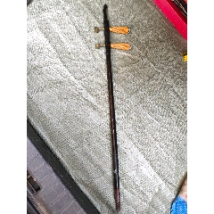 黄花梨老乐器???囚牛??蟒皮二胡』清代，黄花梨琴筒/铁力琴杆/黄杨琴轴