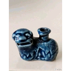 古玩旧藏白釉瓷水盂_水盂/砚滴_贪睡小企鹅的店【7788磁带收藏】