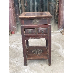 古董老黄花梨家具传世清代海南黄花梨独板大炕桌茶台明清红木家具_木桌