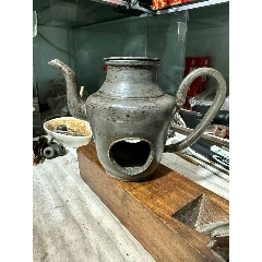 明-清：长颈锡壶.锡酒壶盖子一个(一)_锡壶/锡器_老罗杂货铺【7788旧书网】