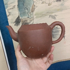 七十年代荆溪惠孟臣制紫砂水平壶_紫砂壶_丁一晚清民国瓷杂店【7788旧书网】