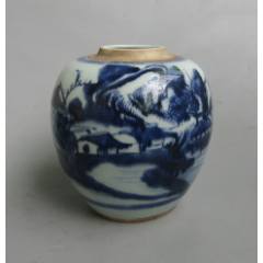 渔樵耕读青花茶碗_青花瓷_亮子小店【7788红宝书】