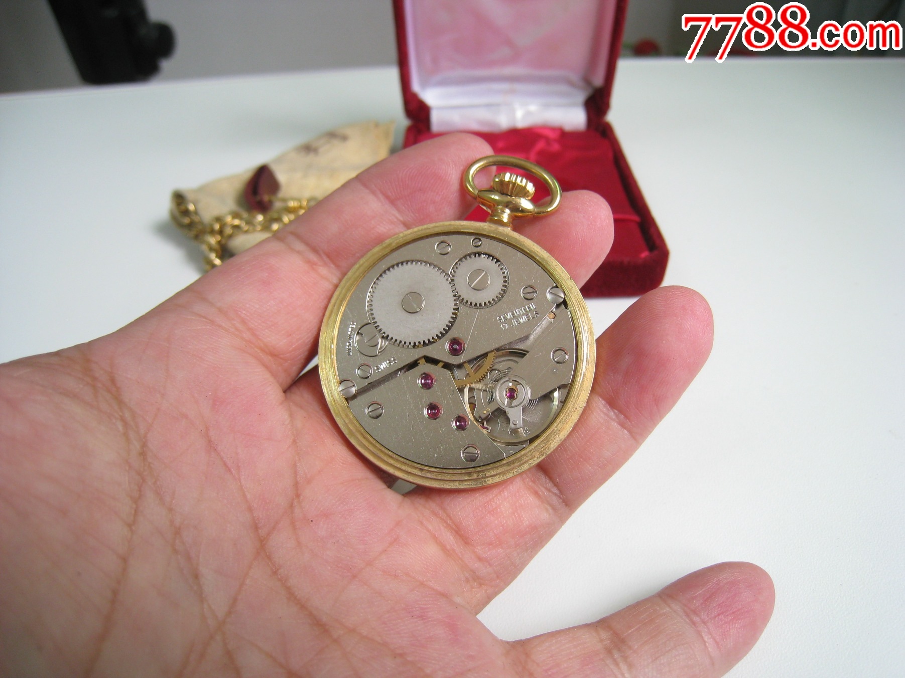 瓦特6497包金瑞士懷【手動(dòng)機(jī)械】男美品新凈帶原盒庫存級(jí)_價(jià)格560元_第10張_