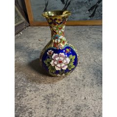 70年代左右掐丝珐琅赏盘_其他景泰蓝/珐琅_收藏玩【7788旧书网】