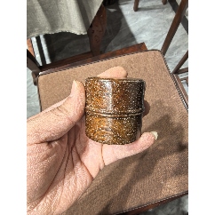 海南黄花梨扳指盒一个__【7788小全张】