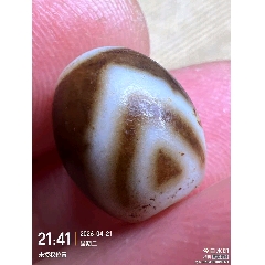 黑白天地天珠_天珠_古珠老玉旧瓷缘【7788红宝书】