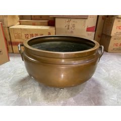 大明宣德年制浮雕龙纹老铜香熏炉_铜炉_民俗老物件交易【7788红宝书】