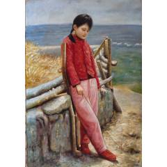 文*四开人物油画6张200元_油画原画_红色纸品行【7788旧书网】