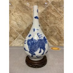 青花玉壶春瓶_青花瓷_清闲山房【7788红宝书】