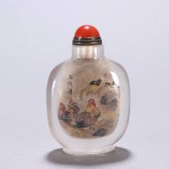 清代乾隆套料子孙万代鼻烟壶_旧鼻烟壶_阜新集