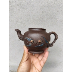 工艺大师高建芳南瓜壶_紫砂壶_可可收藏【7788旧书网】