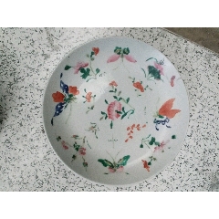 清代五彩人物茶壶，画工好，瓷质好，壶身完整，很好的收藏标本_旧瓷器_